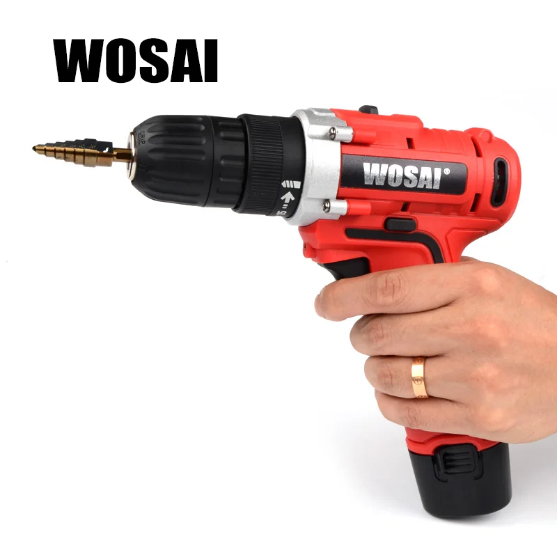 WOSAI 5 шт./компл. HSS Кобальт несколько отверстий 50 размеров Шаг сверло набор w/Алюминиевый Чехол