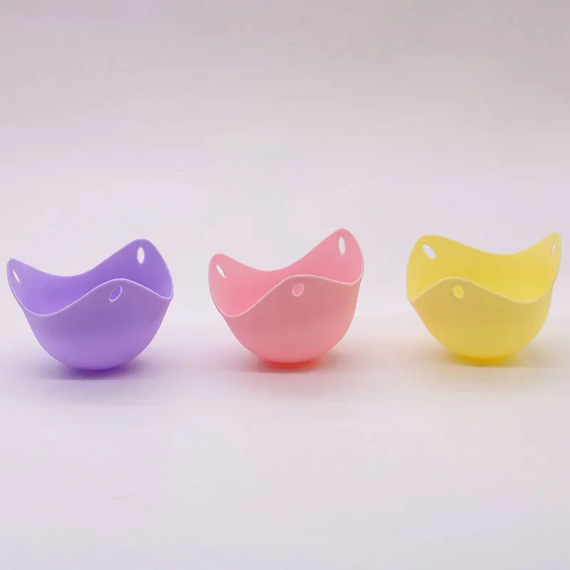 DINIWELL Flexibe Silicone Egg Poacher Kitchen Cooking Tools Baking Pancake Cookware Bakeware Steam Eggs Plate Tray Mold Bowl | Дом и сад