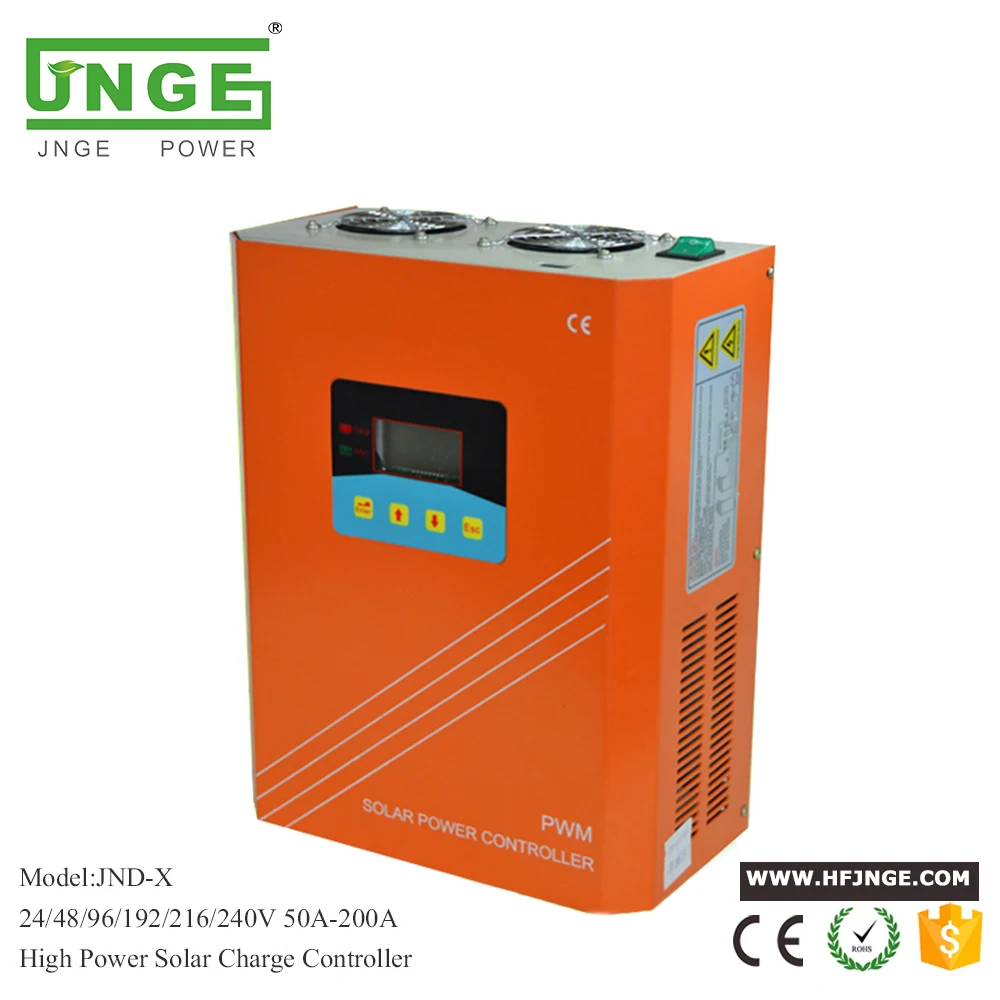 Контроллер заряда солнечной батареи JNGE Power 150A для системы энергии с ЖК-дисплеем |
