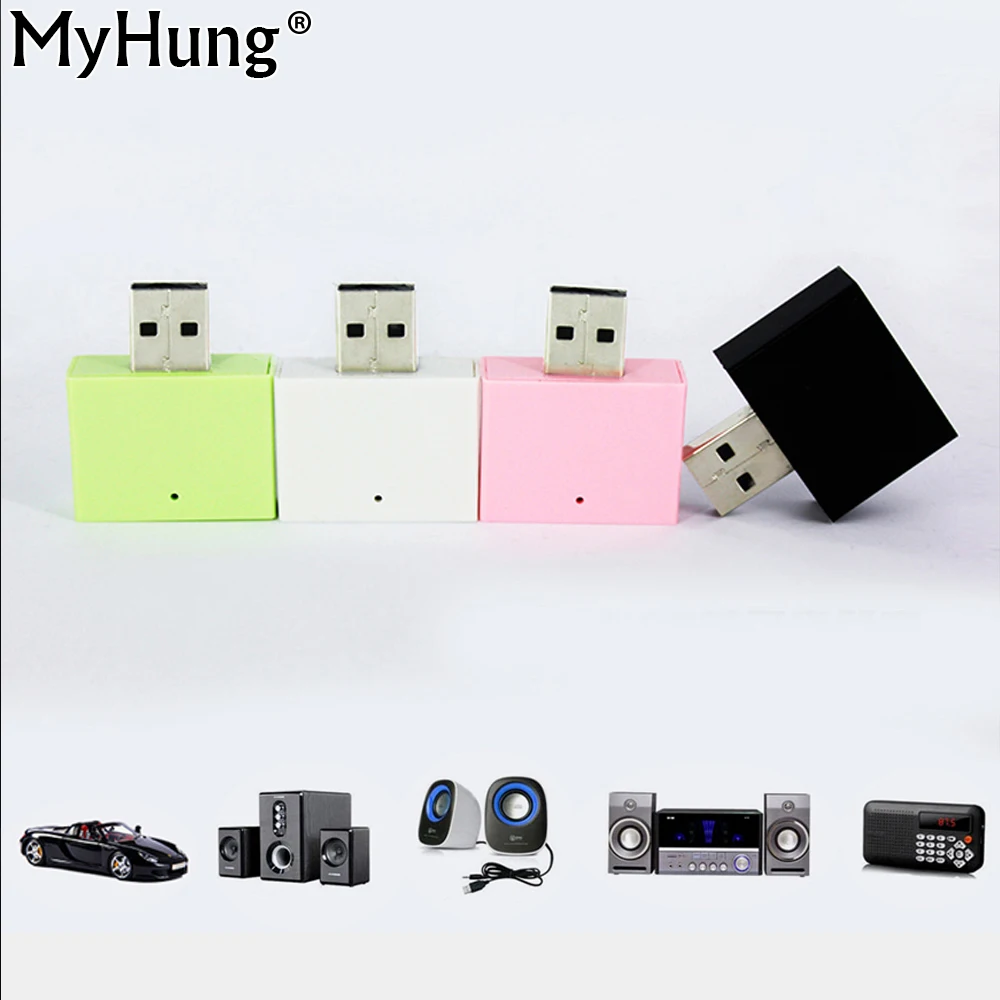 Беспроводной Bluetooth приемник аудиоприемник aux адаптер стерео музыка usb разъем 3 5 мм