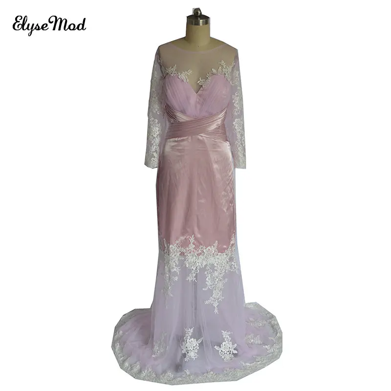 Блестящее длинное платье для выпускного вечера с аппликацией из бисера