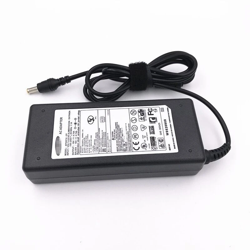 Laptop AC Adapter DC Charger Connector Port Cable For Samsung R18 R20 R23 R25 R26 R510 R518 R519 R520 19V 4.74A 90W | Компьютеры и