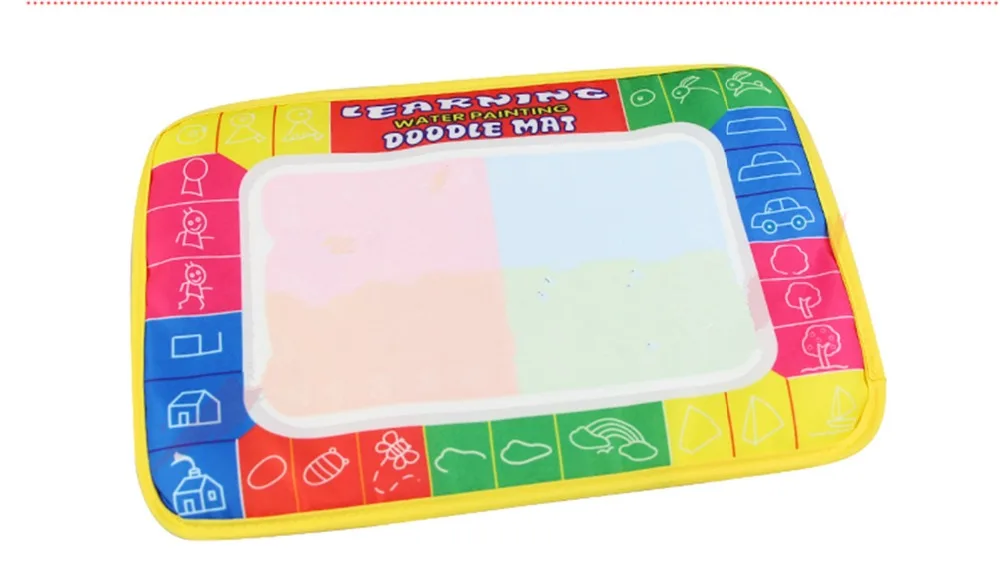 4 цвета детский коврик для рисования водой 29 х19 см | Игрушки и хобби