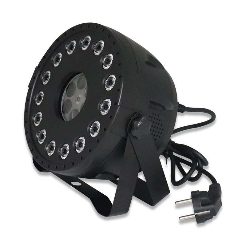 YSH 15 светодиодный Par лампы DMX контроллер эффект 15x1,5 Вт свет для дискотеки RGB для KTV дома вечерние DJ Сценический Свет Звук-активированный