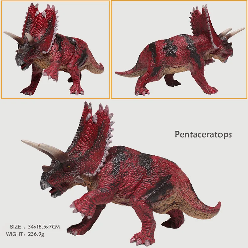 Фигурки Динозавры юрского периода игрушки серия Herbivorous трицератопс Брахиозавр
