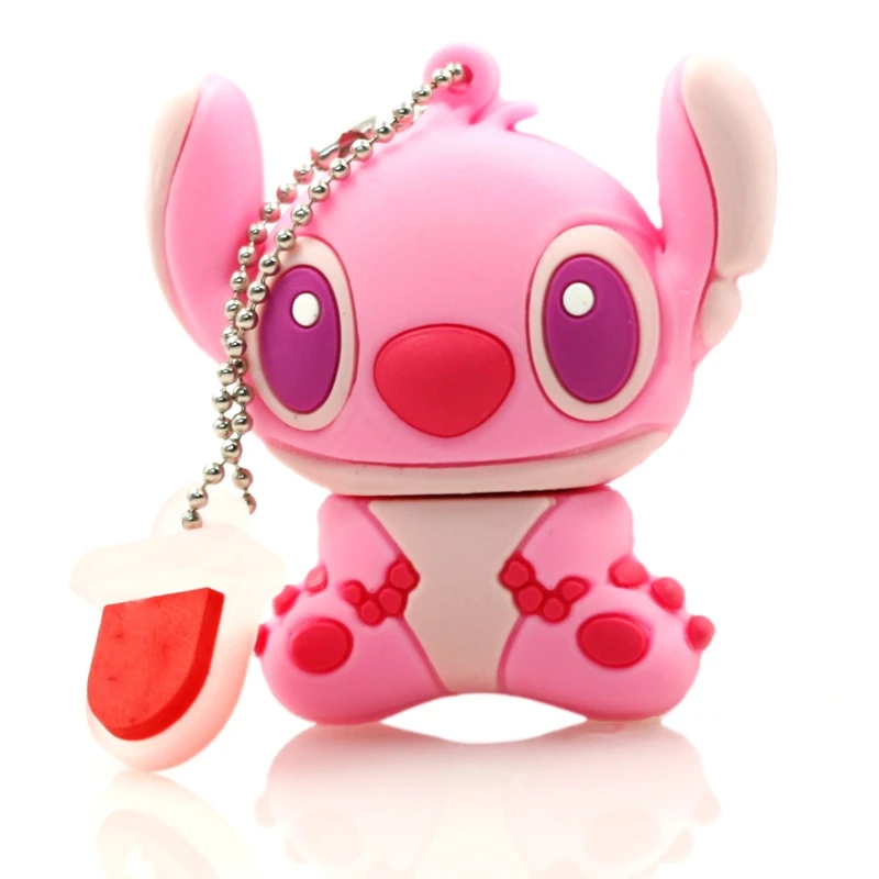 Usb флеш-накопитель с рисунком 4G 8G 16G 32G 64G Ститч флешка подарок для девочек мужской