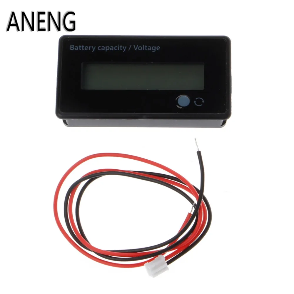 ANENG 8-70V ЖК-дисплей свинцово-кислотная литиевых Батарея Ёмкость индикатор