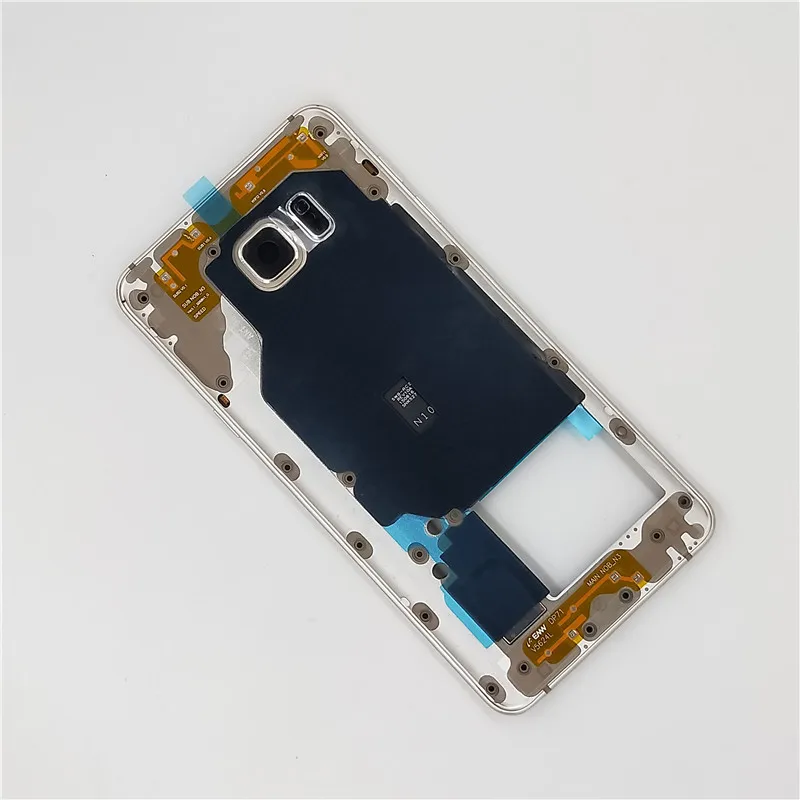 Средняя рамка для Samsung Galaxy Note5 Note 5 N920 корпус с металлической рамой со сменными
