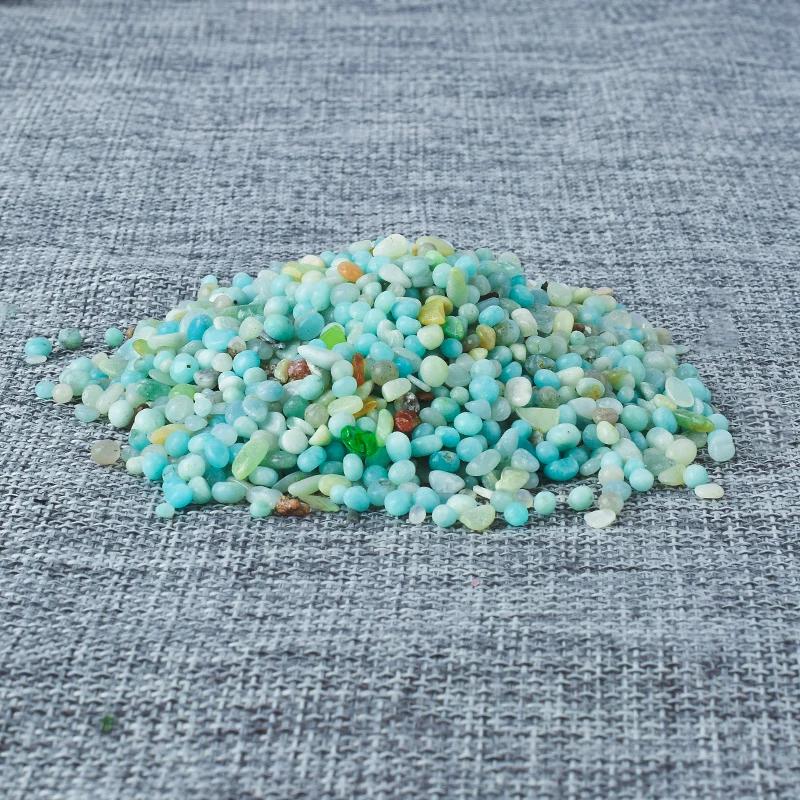 100 г натуральный Амазонит измельченные камни минеральный маленький круглый шар