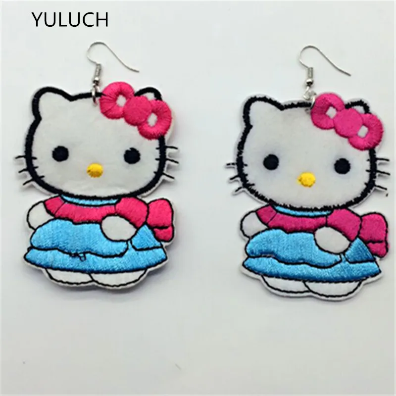 Пара/Лот Новое Поступление Вышивка Жемчужные Подвески ручной работы животное