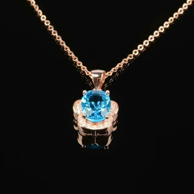 Kjjeaxcmy Fine Jewelry, серебро 925 инкрустация Природный Голубой Топаз установить минималистский бутик от имени серебро