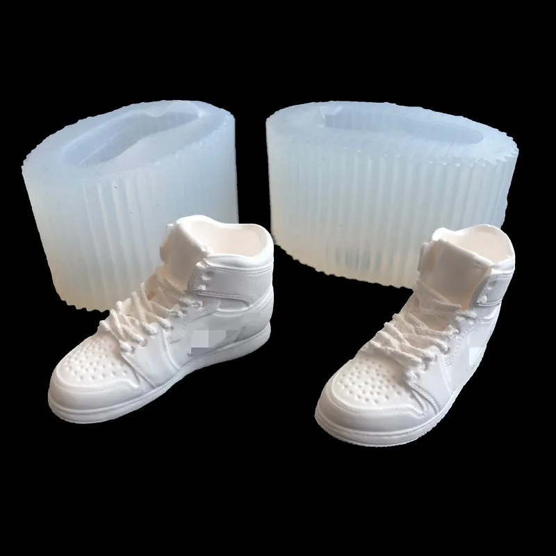 

Mirror Epoxy Sports Running Shoes Mould DIY Fondant Mousse Mould Decoration Jewelry Mould