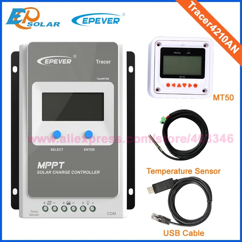 EPsolar 12v 24v mppt Солнечный контроллер заряда 40a С PV защитой от короткого замыкания