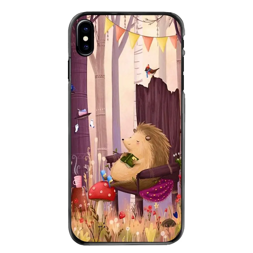Чехлы для samsung Galaxy A3 A5 A7 A8 J1 J2 J3 J5 J7 Prime 2015 2016 2017 аксессуары милые животные ежики мышь