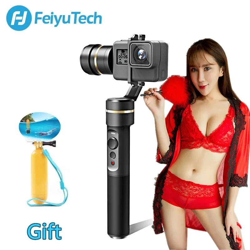 Оригинальный FeiyuTech Feiyu G5 водонепроницаемый 3 осевой Ручной Стабилизатор для экшн