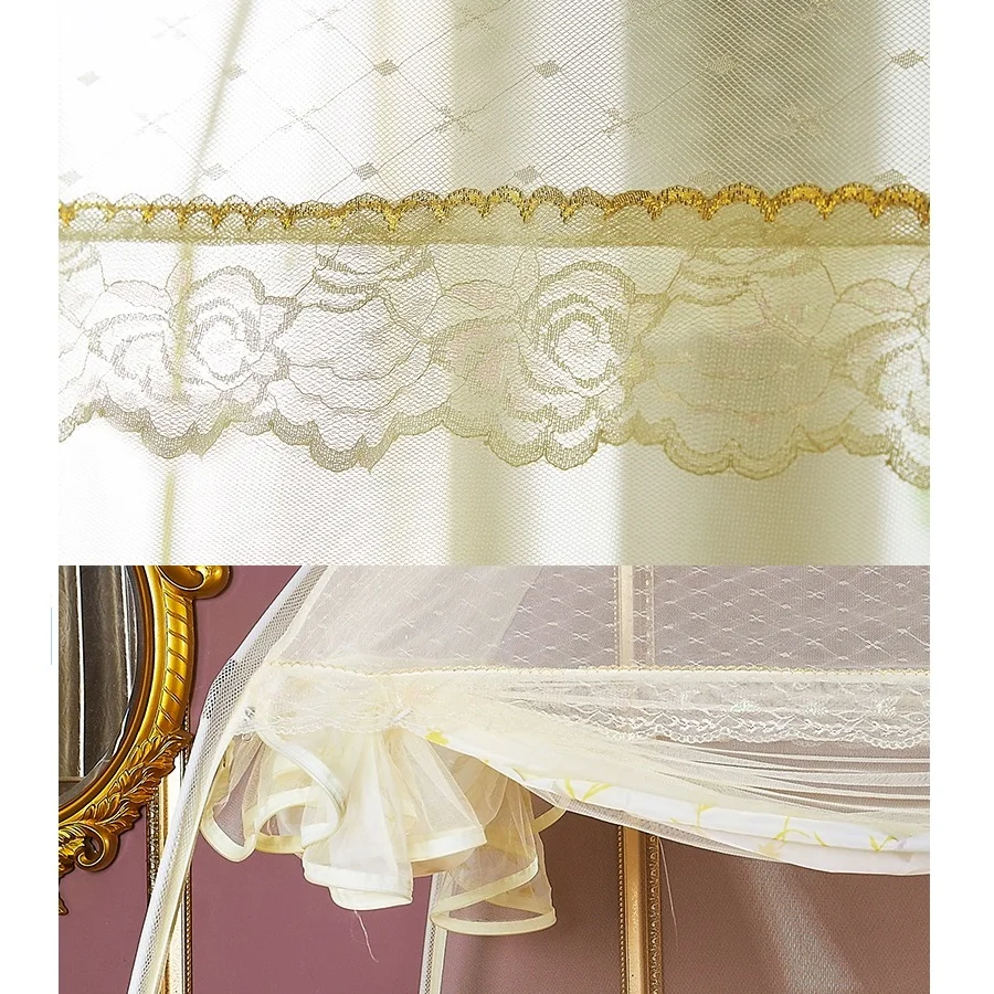 Москитная сетка монгольская юрта для студенческого общежития бежевая летний