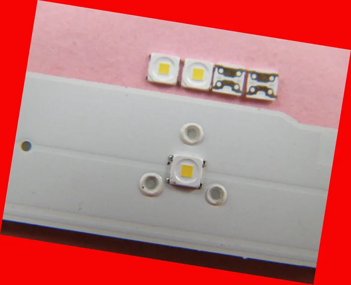 Для ремонта Samsung LED LCD TV Подсветка Панель SMD 2828 светодиодные лампы шарики 3 в|beads