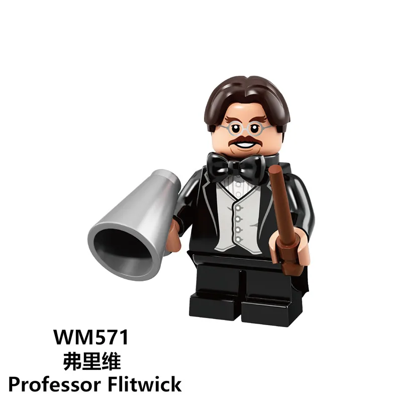 С фантастическими животными Newt Niffler фигурки The criles of Grindelwald Тина Добби Дамблдор блоки-кирпичики игрушки поп WM575 - Цвет: WM571