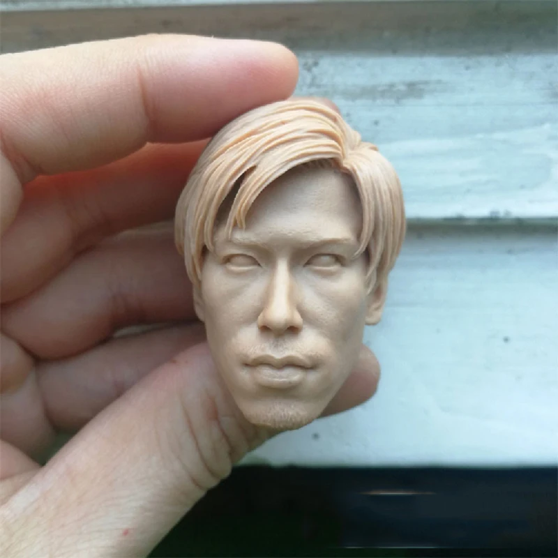 

1/6 Asian Famous Star RoyCheung Unpainted Head for 12''Figures Bodies