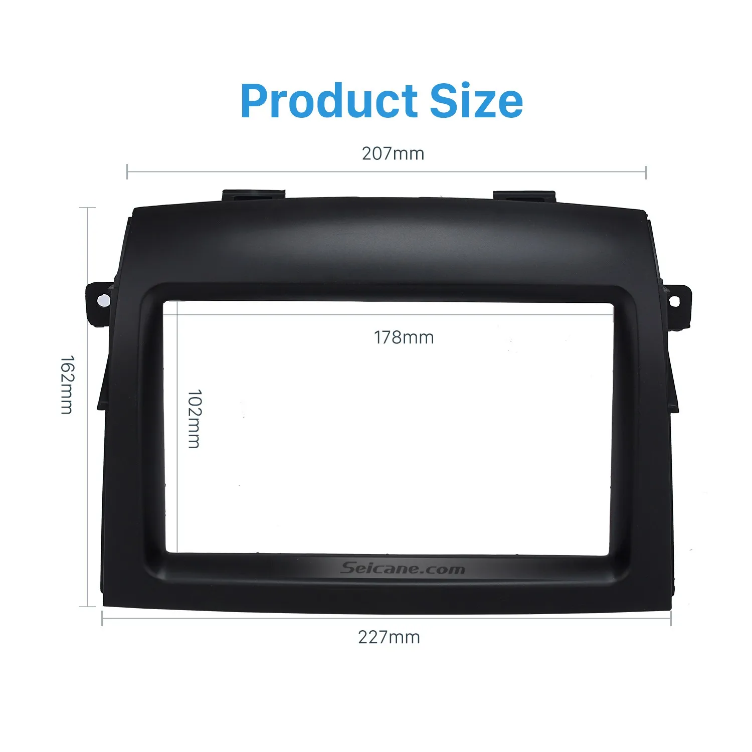 Seicane Car Radio Fascia DVD Frame Dashboard для Toyota Sienna 2004 2005 2006 2007 2008 2009 2010|Панели| |