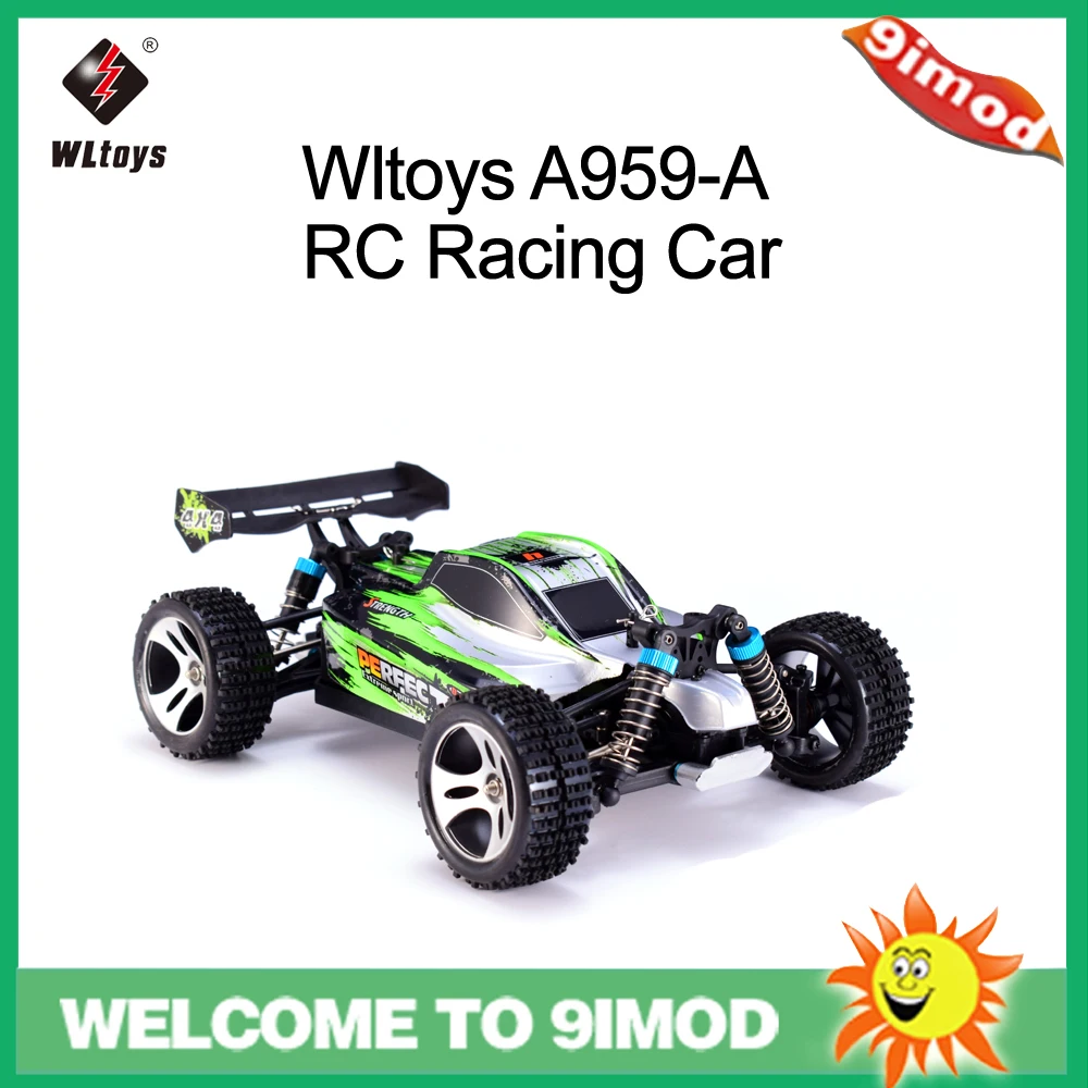 Wltoys A959 A 2 4G 1/18 4WD 35 км/ч гоночный автомобиль Высокая скорость ударопрочный