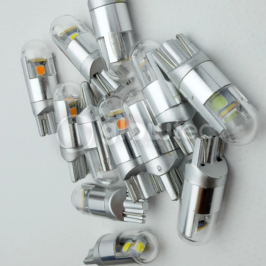 Акция 2 шт. T10 3SMD 3030 3 Вт указатель поворота лампа для багажника чтения 12 В белый
