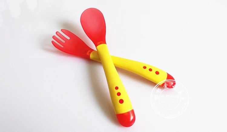 Yellow Spoon Для малышей и детей постарше миска с присоской ложка комплект одежда для малышей для кормления, для еды Еда Нескользящие двуручный миска с присоской и ложка для грудничков, посуда для кормления c изображением животных, из - Цвет: Yellow Spoon