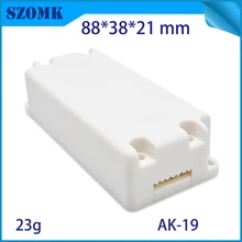 10 pcs hot sales LED enclosure electronics plastic case standard plastic enclosure box electrical control box, 88*38*21mm