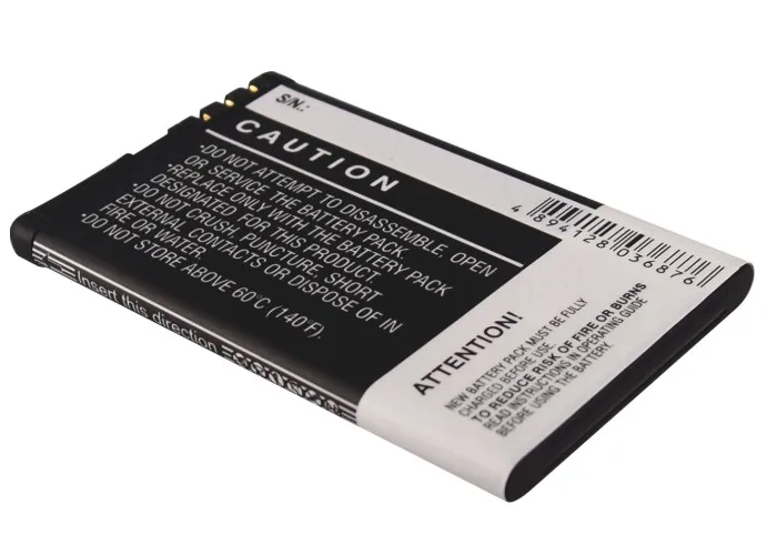 BL 4J аккумулятора Cameron Sino 1200 мАч для Nokia C6 00 Lumia 620 Touch 3G Bea fon S35i S40 SL200 L205 SL215 EU100B|cameron