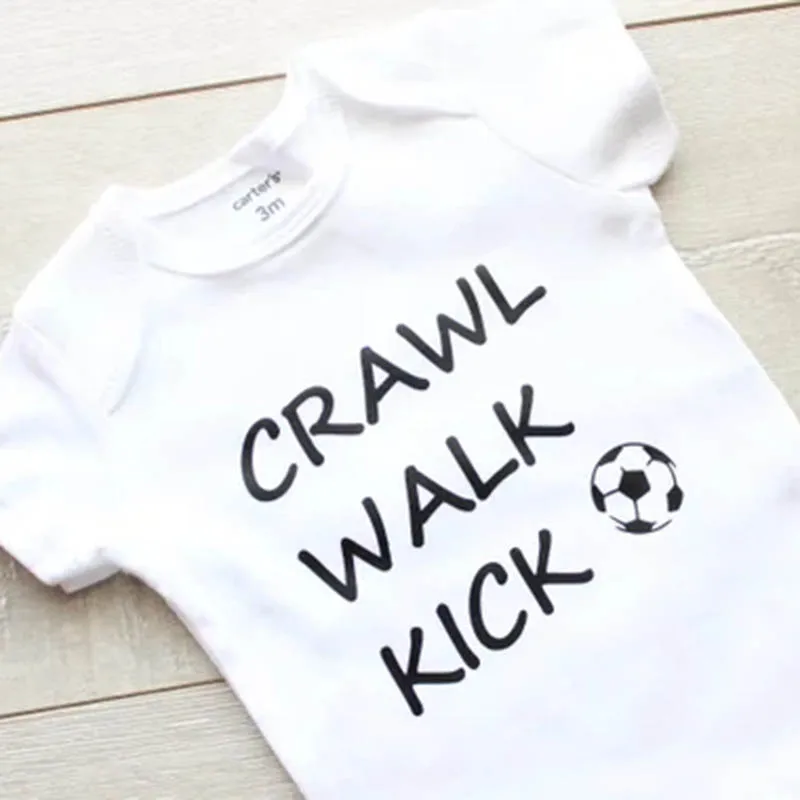 YSCULBUTOL ползание ходьба удар футбольный мяч боди симпатичный Новорожденный