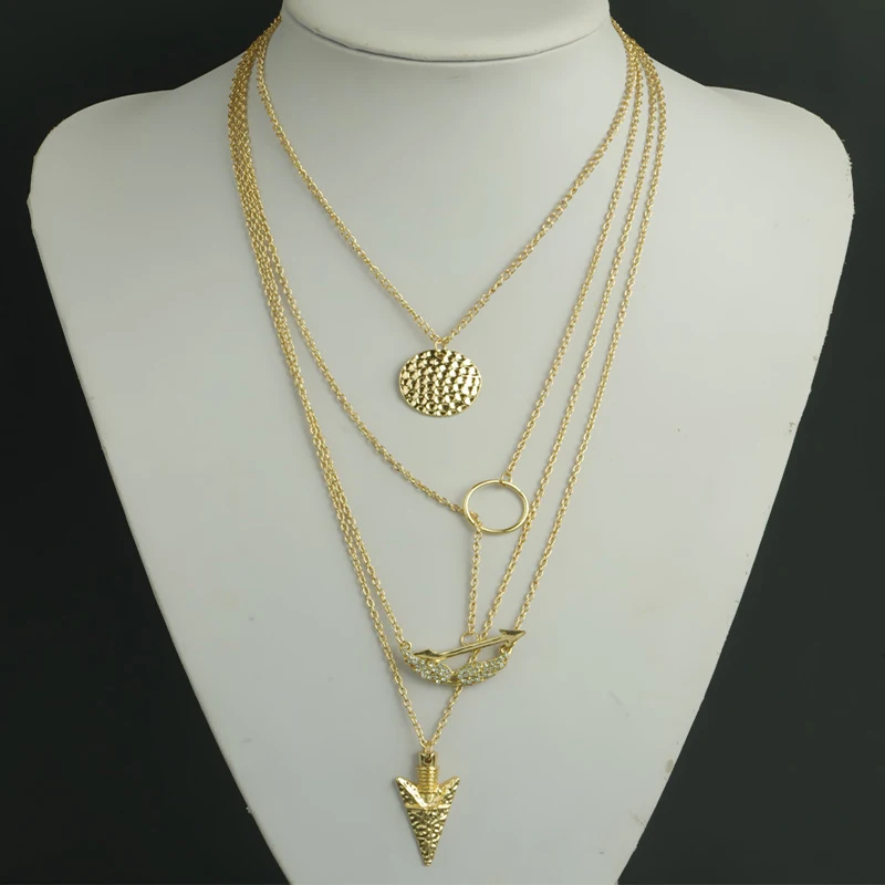 Модное крошечное ожерелье с стрелкой женское ювелирные изделия для женщин