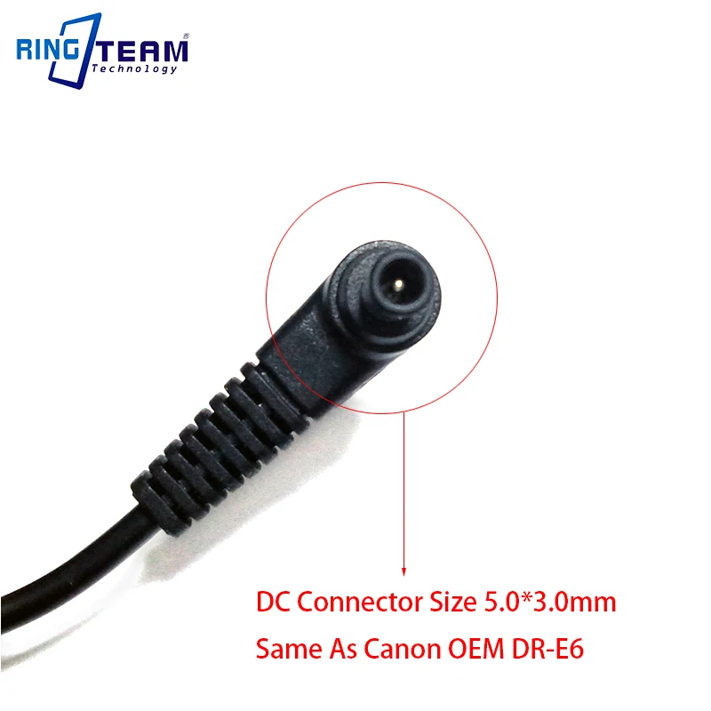 5 0x3 0 мм LP E6 ACK DC муфта для Canon EOS 5D Mark II III IV 5D2 5D3 5D4 6D 6D2 7D 7D2 70D 60D 80D камера на кран