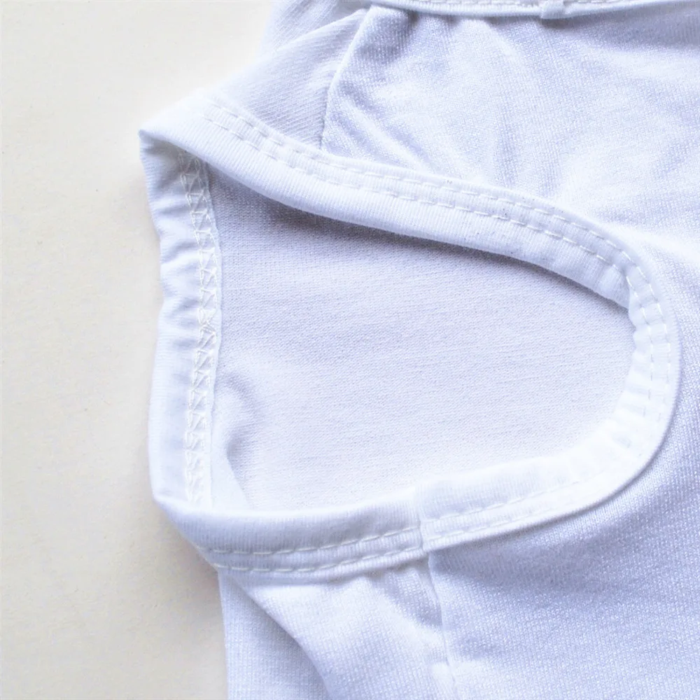 Однотонная летняя футболка для чихуахуа Симпатичная хлопковая собак и кошек