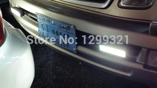 20x6 дюймов 10-30 в 18 Вт белый Янтарный точечный луч прожекторный Светодиодная панель