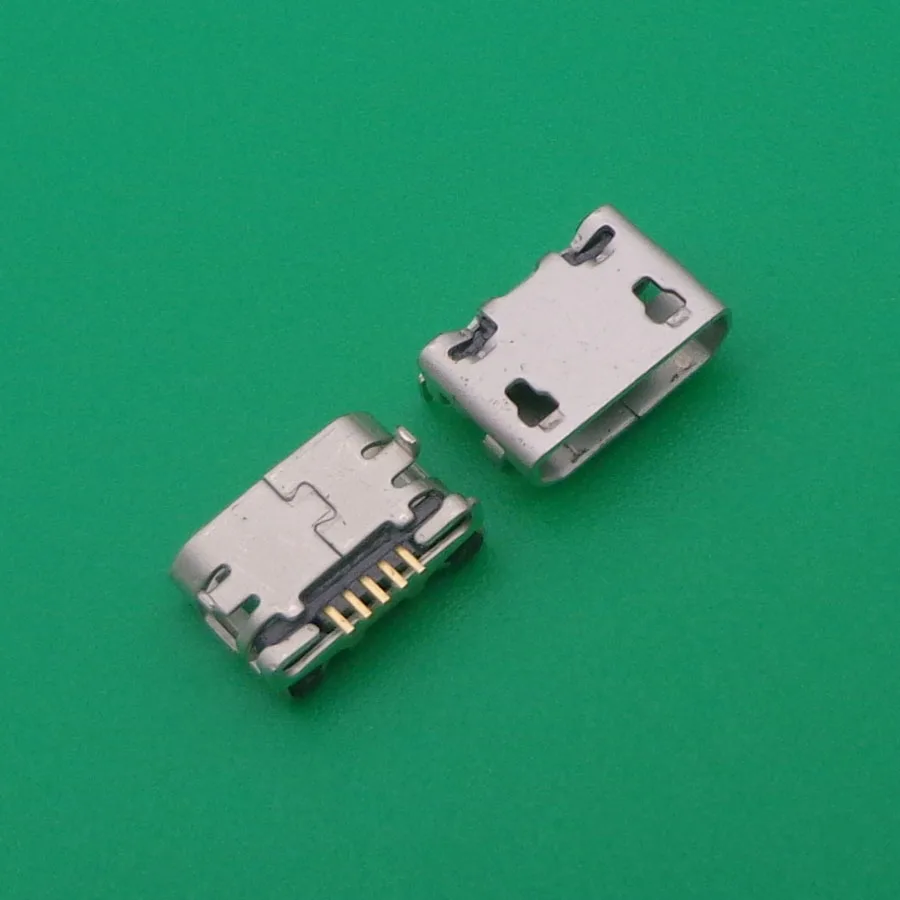 5pcs/lot Micro USB 5pin Ox horn female usb socket Flat mouth four legs mini connector charging port power dock | Обустройство дома
