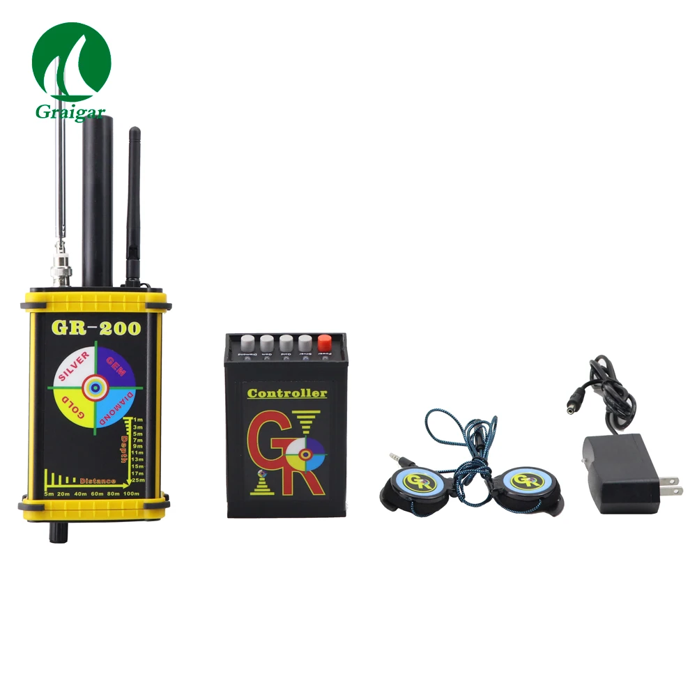 GR-200 Underground Treas Metal Detector Best Laser Pointing Techlogy Underground Treasure Hunter Factory Supply