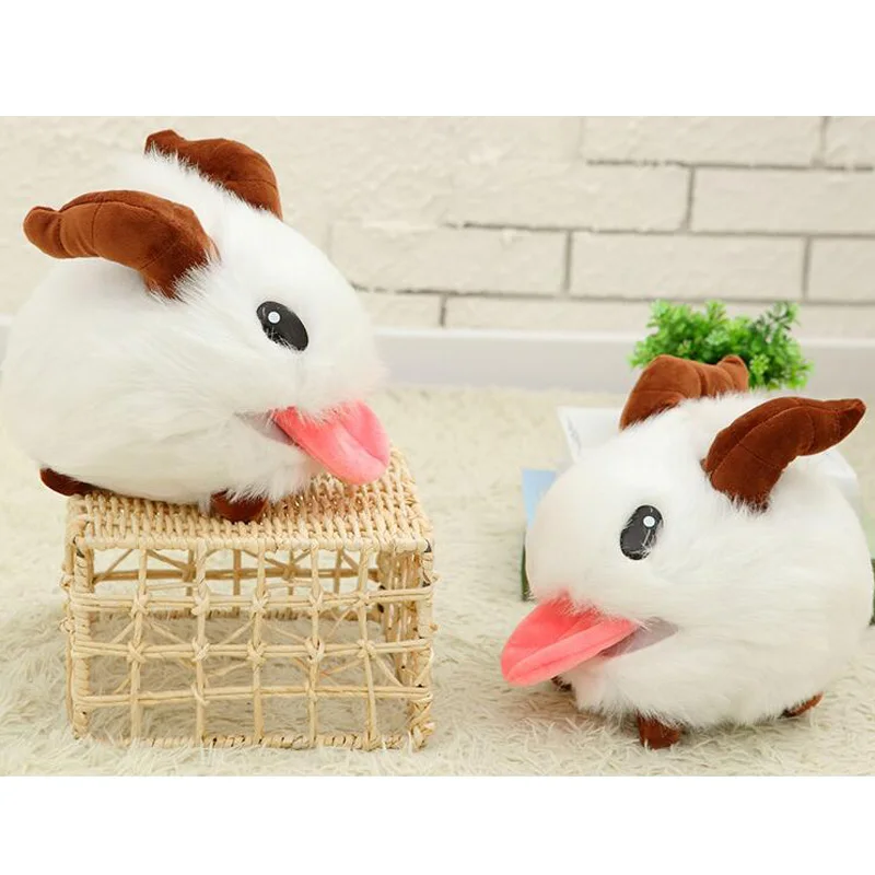 Новая плюшевая игрушка Poro высокого качества милая кукла легальная версия Модель