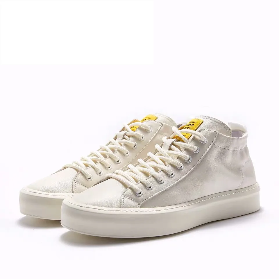 Delivr Men Shoes Running Outdoor 2019 Fashion Rome Mens Shoe Casual Luxury High-Top Genuine Leather Sport Men's | Обувь
