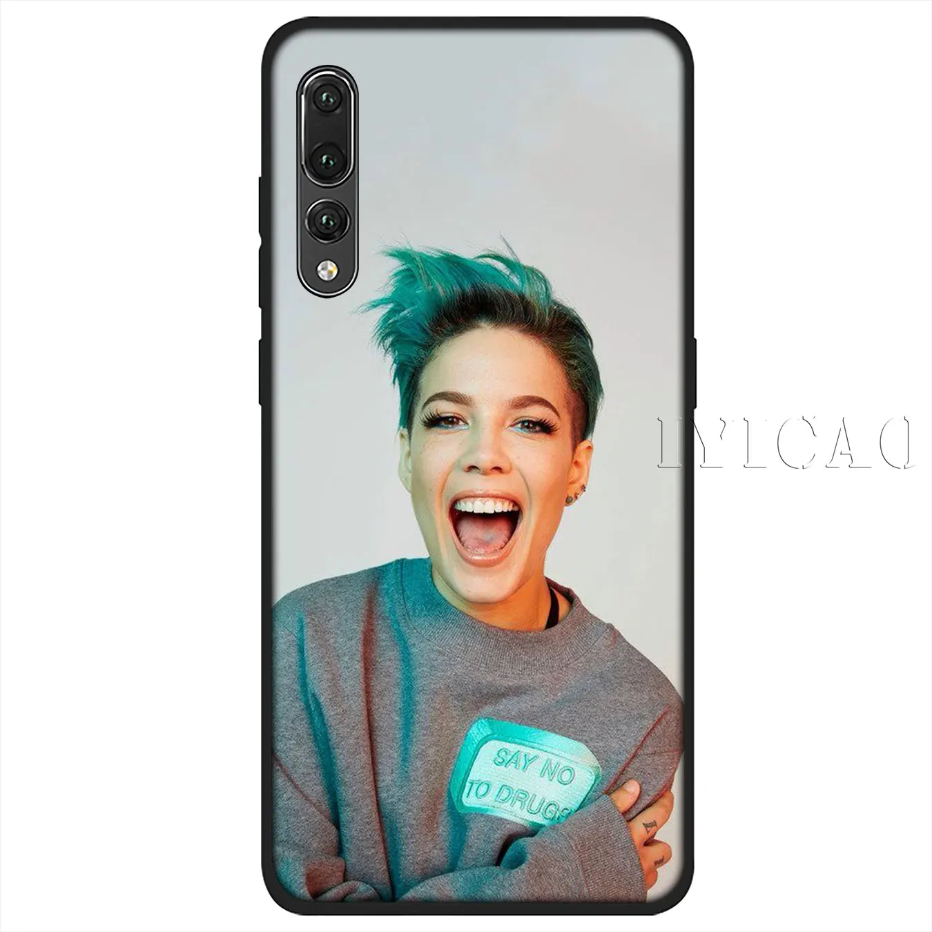 Мягкий силиконовый чехол IYICAO Halsey Fountain Kingdom для Huawei P30 P20 Pro P10 P9 P8 Lite Mini 2017 2016 P smart Z 2019