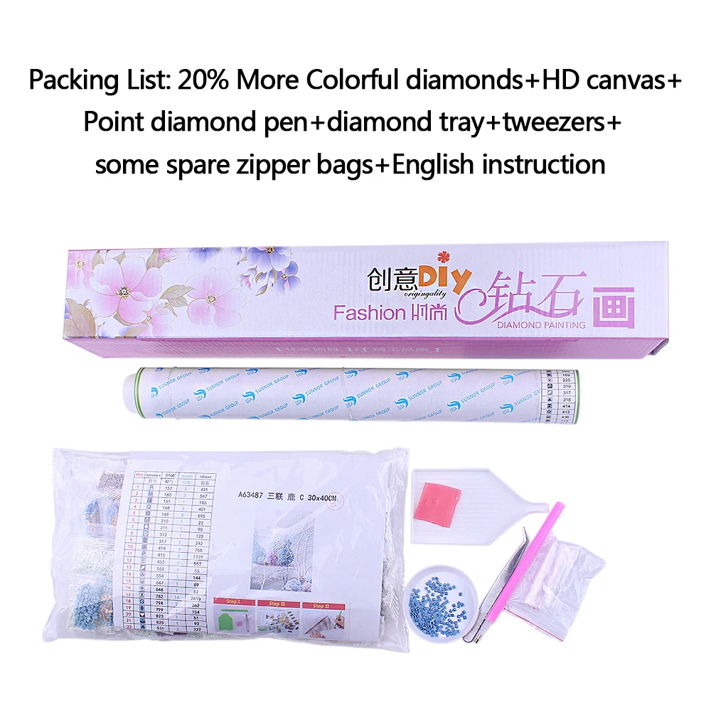

Diamond Painting Orchid 5D DIY Diamond Embroidery Flower and Bird Mosaic Round Rhinestone Animal Picture Handmade Gift R2449