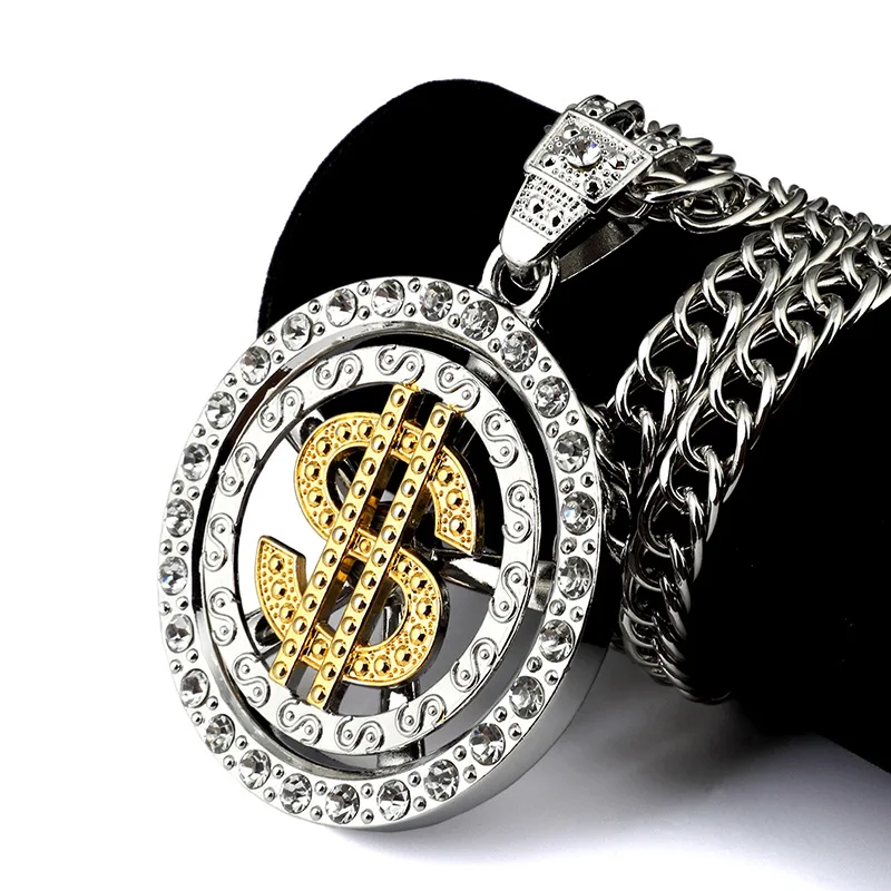 Мужские и женские очаровательные ожерелья с золотой спинкой в долларах 31 5