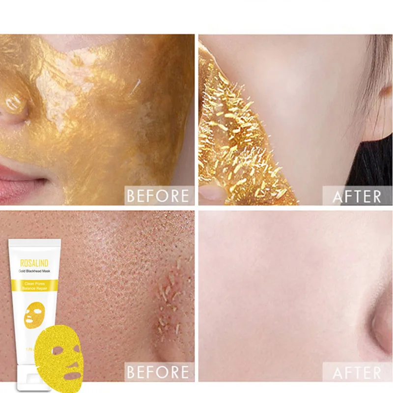 

Tearable Gold Collagen Mask Whitening Anti-wrinkle Moisturizing Mask SK88