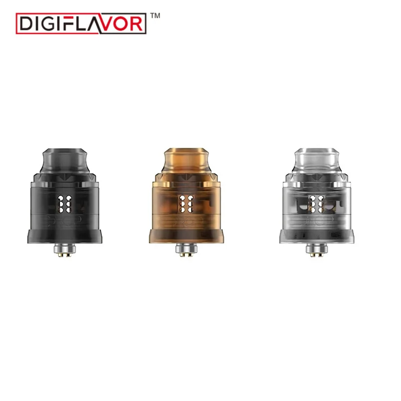 Оригинал Digiflavor Drop Solo RDA одинарная катушка 22 мм две крышки стандартная электронная
