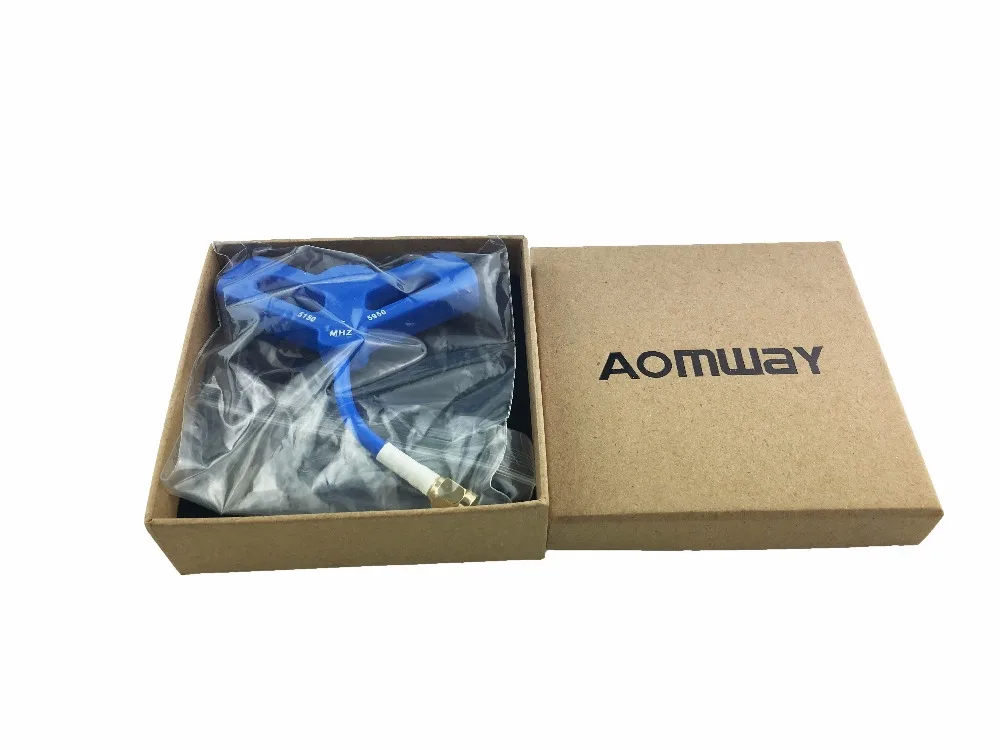 Оригинальная FPV Aomway 5 8G 1000 MHz 8 dBi антенна/Aomway ANT018 Тройная подача патч 1 8dBi RHCP / LHCP