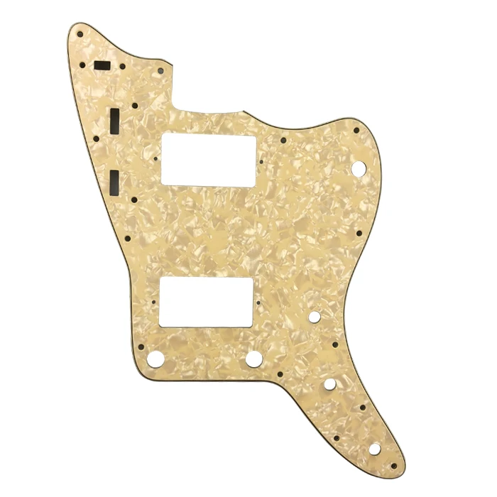 Pleroo Custom Guitar Parts- For USA\Mexico Fd Jazzmaster style Guitar pickguard With PAF Humbucker Scratch Plate Replacement
