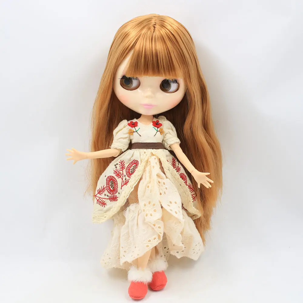 Кукла блайз ICY DBS Серия № 260BL0545 коричневые волосы белая кожа 1/6 BJD шарнирное тело