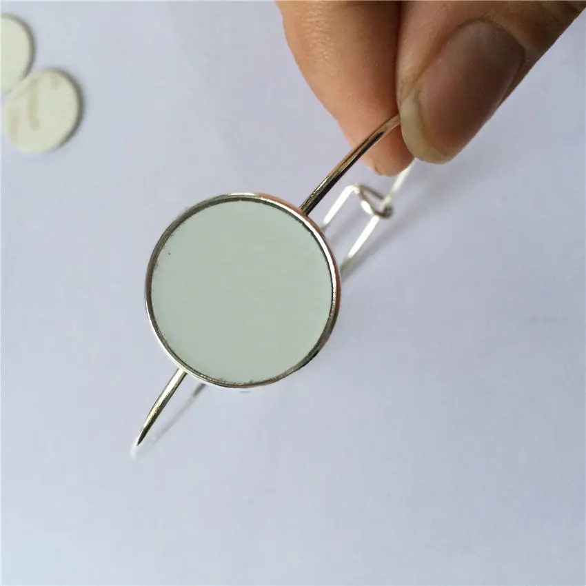 Сублимационные пустые металлические браслеты для женщин модный браслет