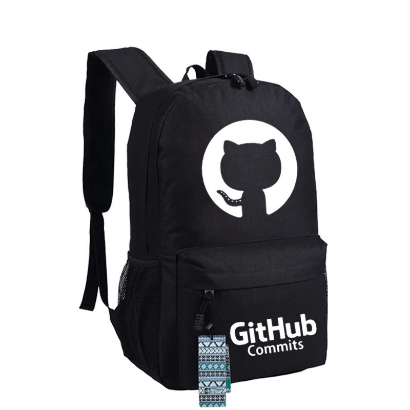 Новинка рюкзак Github IT you are offline сумка унисекс холщовая Студенческая книга школьные