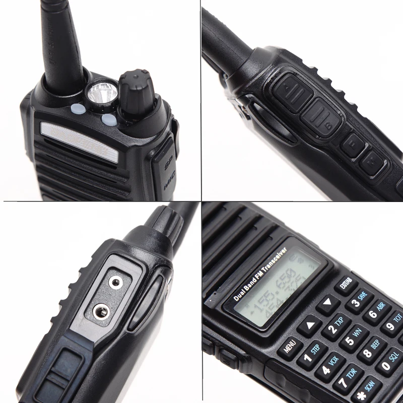 Портативная рация Baofeng UV 82 Plus 8 Вт дальность 10 км два диапазона PTT двусторонний