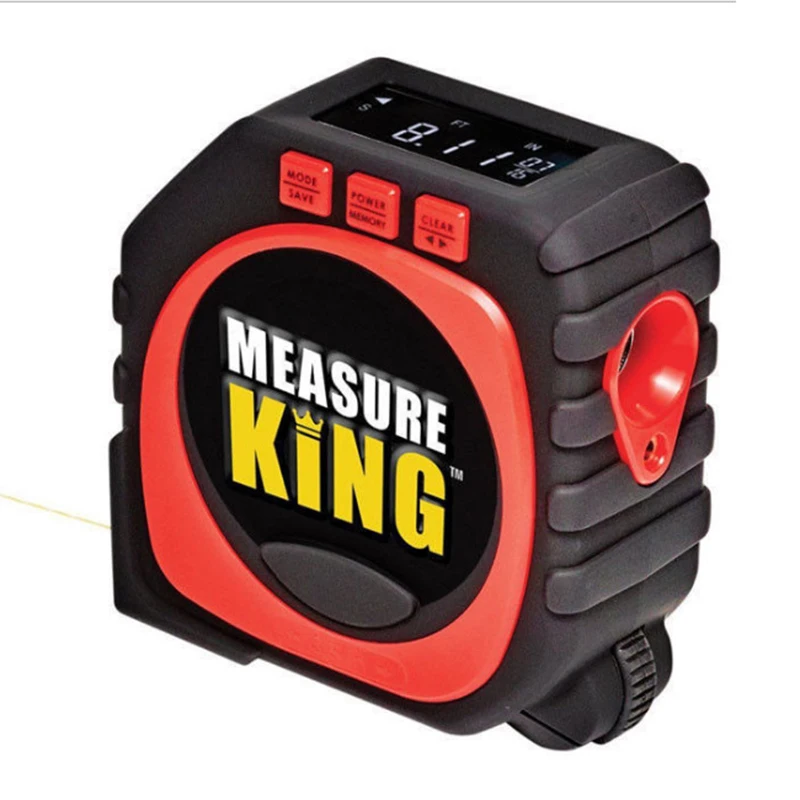 3 в 1 измерительная лента с рулонным шнуром режим измерения king High Impact Professional